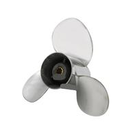 ZYPMoTo Hélice en Acier Inoxydable 9 1/4x11-J Compatible avec Les de Moteur Hors-Bord 9,9HP 15HP pour Le numéro 63V-45943 63V-45943-10-00 63V-45943-00 Ajustement Universel