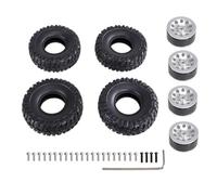 ZYPMoTo MN1 / 2 98 99S 78 82 99SV2 1/16 C14 C24 C34 Type de Clip de Voiture RC Compatible Pneus Soft Tire Skins Amélioration des pièces en métal Accessoires pour 1/16 VÉHICULES RC Scale(Silver)