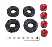 ZYPMoTo MN1 / 2 98 99S 78 82 99SV2 1/16 C14 C24 C34 Type de Clip de Voiture RC Compatible Pneus Soft Tire Skins Amélioration des pièces en métal Accessoires pour 1/16 VÉHICULES RC Scale(Red)