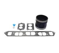 ZYPMoTo Systèmes de Refroidissement Kits de Joints de collecteurs à Joint Humide d'échappement avec Soufflet d'échappement 32-44348T 27-9642 Compatible avec Le modèle 120 140 4-CYL
