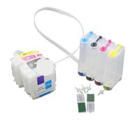 ZYPMoTo UP CISS Compatible pour Le système d'alimentation en Encre Continue 11 82 CIS CFS pour Cartouche d'encre d'imprimante DesignJet 111 11 82
