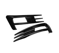 zyppk 1 paire de grilles phares antibrouillard for pare-chocs inférieurs, Convient for la VW, Golf 7 MK7 GTI 2014-2017 enjoliveurs de grille de feux antibrouillard avant(Glossy Black)