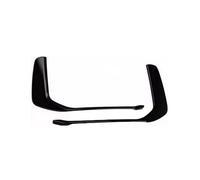 zyppk Cadre capot d'admission d'air latéral pare-chocs Convient for A6 SLINE S-LINE S6 C8 Avant 2019-2022 enjoliveurs de grille de feux antibrouillard avant(Glossy Black)