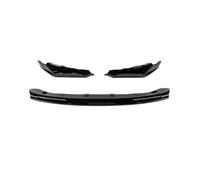 zyppk Garniture de protection pare-chocs avant for M3 G80 M4 G82 2021-2024 enjoliveurs de grille de feux antibrouillard avant(Glossy black)