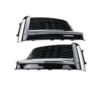 zyppk Grille de phare antibrouillard avant en nid d'abeille for A5 Sport S5 Sline 2017-2019 8W6807681F enjoliveurs de grille de feux antibrouillard avant