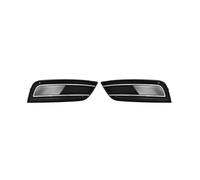 zyppk Grille de protection for phare antibrouillard avant, Convient for A4 Quattro B8 B9 2013-2016 enjoliveurs de grille de feux antibrouillard avant(Left and Right)