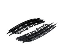 zyppk Grille de protection for phare antibrouillard avant, Convient for la berline A6 C7 sans ACC 2012-2015, style RS6 enjoliveurs de grille de feux antibrouillard avant(Glossy Black)