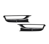 zyppk Grille protection phare antibrouillard avant voiture, Convient for VW/Volkswagen/Passat B7 2011-2015 enjoliveurs de grille de feux antibrouillard avant(Left and Right)