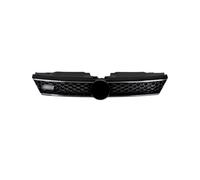 zyppk Grille ventilation pare-chocs avant voiture, Convient for Volkswagen/VW/Jetta Mk6 2012-2014 enjoliveurs de grille de feux antibrouillard avant(Silver Line)