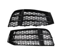 zyppk Grilles de phares antibrouillard avant for RS5 B8.5 2013-2016 8T0807681F, garniture protection en nid d'abeille enjoliveurs de grille de feux antibrouillard avant(Pair)