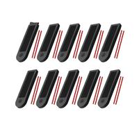 zyppk Lot 10 housses protection for tableau bord scooter électrique, adaptées aux pièces boîtier d'écran d'affichage panneau Couvercle de tableau de bord pour Scooter(Chocolate)