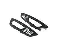 zyppk Lot de 2 calandres phares antibrouillard avant for Ford, Focus Hatchback Break 2015-2018, cadre en nid d'abeille enjoliveurs de grille de feux antibrouillard avant