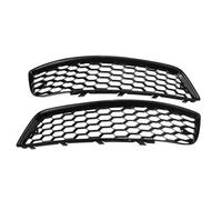 zyppk Paire de caches phares antibrouillard for A3 8P 2009-2013 8P0807682J 8P0807681AA Grille calandre avant HONEYCOMB enjoliveurs de grille de feux antibrouillard avant