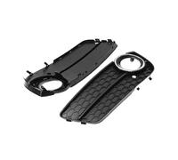 zyppk Paire de calandres phares antibrouillard avant for A5 Coupé Sportback 2008-2011 Cabriolet, calandre en nid d'abeille enjoliveurs de grille de feux antibrouillard avant