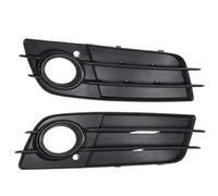 zyppk Paire de grilles protection pare-chocs avant for A4 B8 SLINE 2008-2012 8K0807681C 8K0807682C enjoliveurs de grille de feux antibrouillard avant