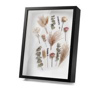 ZYQUES Cadre photo 3D à remplir, 30 x 40 cm, profond, à remplir, en bois, rectangulaire, pour fleurs, cadeaux de mariage, objets