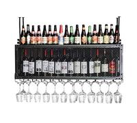 ZYSKABQ 2- Tiers LOFT Grid Metal IER RACKIR des VINS SEPLET DE Bouteille Vie Verre des Plus ÉTAGES Accession Octopus Feet