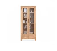 ZYSKABQ Bibliothèque en Bois Massif Massif Nordique Simple Oak Study Room with Glass Door BIBERSHELF Rapport Rapport RAPPORTE Octopus Feet