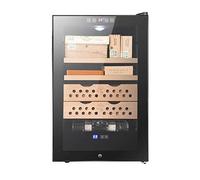 ZYSKABQ Boîte à cigares 4 couches température et humidité constantes Panneau de commande tactile pour armoire à cigares/150 (couleur : noir, taille : B) Pieds de pieuvre