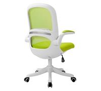 ZYSKABQ Bureau de Bureau d'ordinateur Ergonomique avec Jeu de Jeu de Jeu de Dossier de Dossier de cahion Confortable pour l'apprentissage au Travail et la Chaise de Confort de l'édition