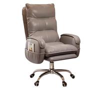 ZYSKABQ Chaise de Bureau Confortable avec Dossier Double Couche et Poche latérale de Rangement Beige Octopus Feet