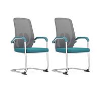 ZYSKABQ Chaise de Bureau en Mailles Respirantes pour Chaise de Bureau Ergonomique Assis à Long Terme avec Chaise de réunion du Personnel de Soutien à la Taille de la Taille de la Salle d'étude de 2