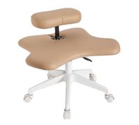 ZYSKABQ Chaise de Bureau Ergonomique à Jambes croisées avec roulettes, siège d'ordinateur pour la méditation et Le Yoga, Tabouret Roulant à Genoux, Chaise de Bureau Octopus Feet