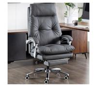 ZYSKABQ Chaise de Bureau Ergonomique Big et Tall Office avec des accoudoirs rembourrés de Repos et caractéristiques inclinables Marron Octopus Feet