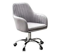 ZYSKABQ Chaise de Bureau Ergonomique pivotante en Velours, avec Support à Dossier Moyen, pour la Maison et Le Bureau, pour Ordinateur, capacité de Poids de 150kg Octopus Feet