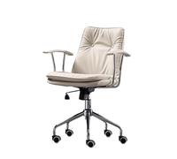 ZYSKABQ Chaise de Bureau exécutive Moderne en Cuir PU avec Roues et Bras Conception Ergonomique Confortable pour la Maison de Bureau pivotant à Domicile ou de conférence (Bleu) Octopus Feet