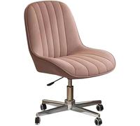ZYSKABQ Chaise de Bureau Moderne en Tissu Velours avec roulettes et Fonction réglable en Hauteur, idéale pour Une Chambre ou Un Bureau, Design élégant en Forme de Croix (Gris Clair/a) Octopus Feet