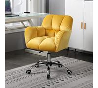 ZYSKABQ Chaise de Bureau pivotant à Milieu de Dos Ergonomique Moderne avec Hauteur réglable pour la Conception de Luxe Lumineuse du Bureau à Domicile Octopus Feet