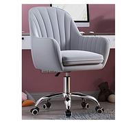 ZYSKABQ Chaise de Bureau pivotant avec Coussin de siège épais réglable Rouleau de Tissu en Velours et de Chaise de tâche du Dos au Bureau Ergonomique Essential Octopus Feet