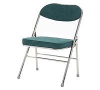 ZYSKABQ Chaise de Bureau Pliante rembourrée Moderne avec siège de Tissu en Velours côtelé idéal pour Les réunions de Bureau de la Cuisine Confortable et élégante (Taille dorée B) Octopus Feet