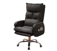 ZYSKABQ Chaise de Jeu Ergonomique à Dossier Haut pour Adultes, Chaise de Bureau avec Fauteuil en métal pour Chambre à Coucher et Salon, Option de Couleur Marron Octopus Feet