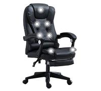 ZYSKABQ Chaise de Jeu Ergonomique avec Repose-Pieds, Support à Dossier Haut en 7 Points, Chaise d'ordinateur de Bureau, capacité de 330 LB (Blanc) Octopus Feet
