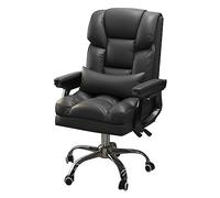 ZYSKABQ Chaise de Jeu Ergonomique pour Adultes, Chaise de Bureau à Dossier Haut avec élévateur de Patron, Fauteuil en métal pour Chambre à Coucher ou Salon, Gris A Octopus Feet