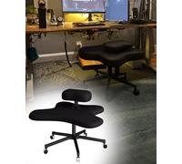 ZYSKABQ Chaise de méditation Ergonomique avec roulettes pour Le Jardinage/la Maison, siège à Jambes croisées Larges réglable en Hauteur pour Une Assise Confortable Octopus Feet