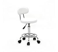 ZYSKABQ Chaise roulante Rond de Bureau Ergonomique avec Ligne de Support de la Ligne de Support Hauteur Tabouret de rédaction pivotante réglable Octopus Feet