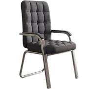 ZYSKABQ Ergonomic High Back Home Office Chaise avec des Jambes en métal Octopus Feet