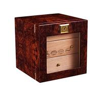 ZYSKABQ HUMIDOR LA CAPACITÉ Naturelle Mellow CAGLE Box Piano Laque LAQUER LAQUER Laque-CAGLE-INDÉPENDANT PARTITION / 138 (Couleur: MARR, Taille: 24 * 26 * 24cm) Octopus Feet