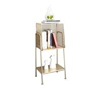 ZYSKABQ Librairie Nordique étagère en métal Salon Chambre à Coucher étagère de Plancher créativité Corner Librairie décoration Simple Golden Display Rackshelves (115 cm / 45.27 Pouces) Octopus Feet