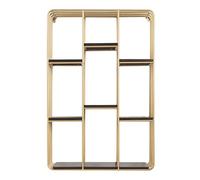 ZYSKABQ Librairie Nordique Metal Bibelles Multi-Couches Rack de Stockage Bibliothèque Murale Salon Bureau de Stands d'affichage Simple Affichage Simple Affichage Octopus Feet