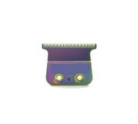 ZYSLXHOCZ Lame DLC en Acier Carbone, Compatible avec BabylissPRO, 707Z, JUCAI, F7878, Remplacement for Tondeuse De Barbier Professionnelle(Colorful Blade)