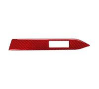 ZYSM Autocollant D'intérieur De Voiture Pour Ford Pour Mustang GT 2015-2021 - Kit De Décoration Pour Console Centrale Et Tableau De Bord Éléments Décoratifs Intérieur(ROUGE,Conduite à droite)