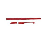 ZYSM Autocollant D'intérieur Pour VW Pour Scirocco R 2009-2016 - Kit De Garniture Pour Tableau De Bord Côté Passager Éléments Décoratifs Intérieur(ROUGE,Conduite à droite)