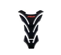 ZYSM Autocollants De Protection De Réservoir De Moto pour Y&amaha YZF600 YZF-R6 R6S Tankpad Decals Sticker Latéral Protecteur 2006-2016 Autocollants réservoir(Rouge 4)