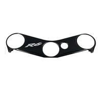 ZYSM Autocollants De Protection De Réservoir De Moto pour Y&amaha YZF600 YZF-R6 R6S Tankpad Decals Sticker Latéral Protecteur 2006-2016 Autocollants réservoir(NOIR2)