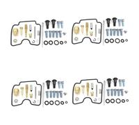 ZYSM Kit De Réparation De Carburateur Moto Pour Yamaha XVS1100 XVS1100A XVS11 1100A Pièces De Réparation De Carburateur À Diaphragme À Dépression Pièces de carburateurs(Ensemble 4)