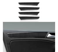 ZYSM Stickers Intérieurs Pour VW Pour Golf VI MK6 GTI R Plus 2010-2014 - Kit De Protection Pour Panneau De Levier De Vitesses Et Console Centrale Éléments Décoratifs Intérieur(Couleur 4)